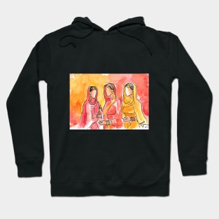 Punjabi girls celebrating Hoodie